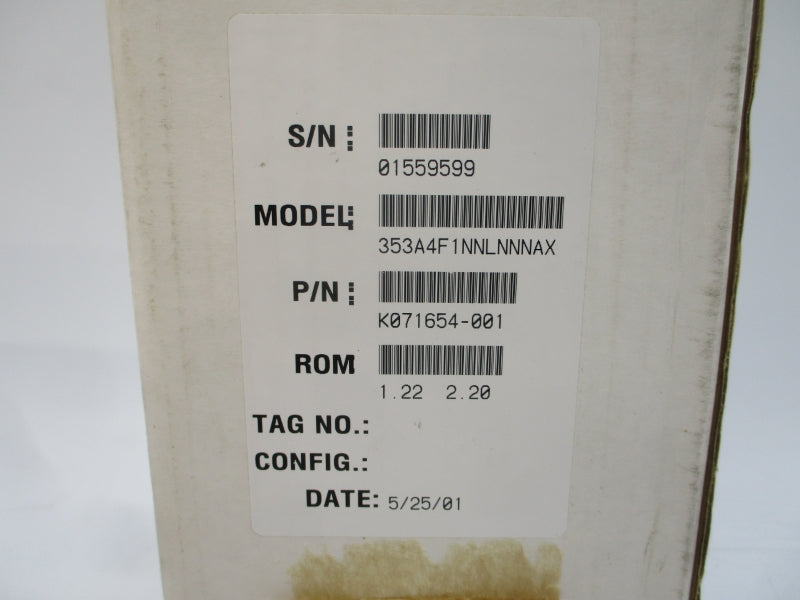 SIEMENS 353A4F1NNLNNNAX K071654-001 240VAC 5A NSMP