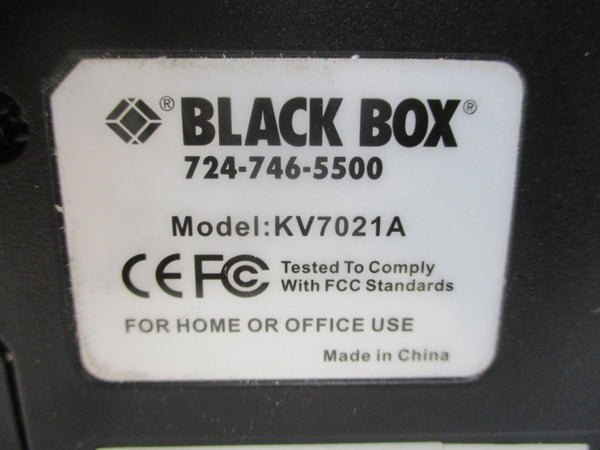 BLACK BOX KV7021A 9VDC NSMP
