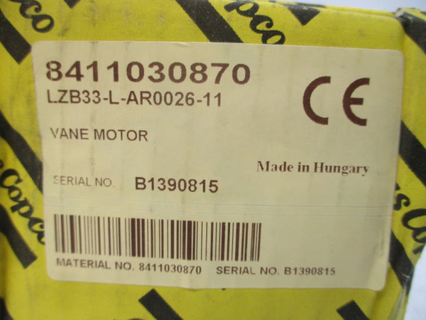 ATLAS COPCO 8411030870 LZB33-L-AR0026-11 NSMP