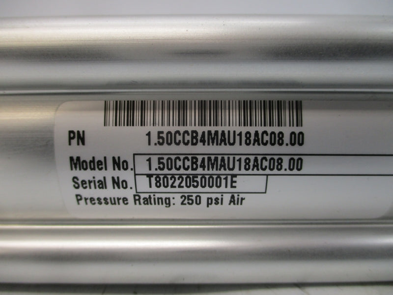 PARKER 1.50CCB4MAU18AC08.00 250PSI NSNP