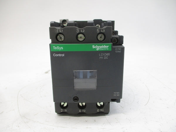 SCHNEIDER ELECTRIC LC1D65BD 24VDC 80A NSMP