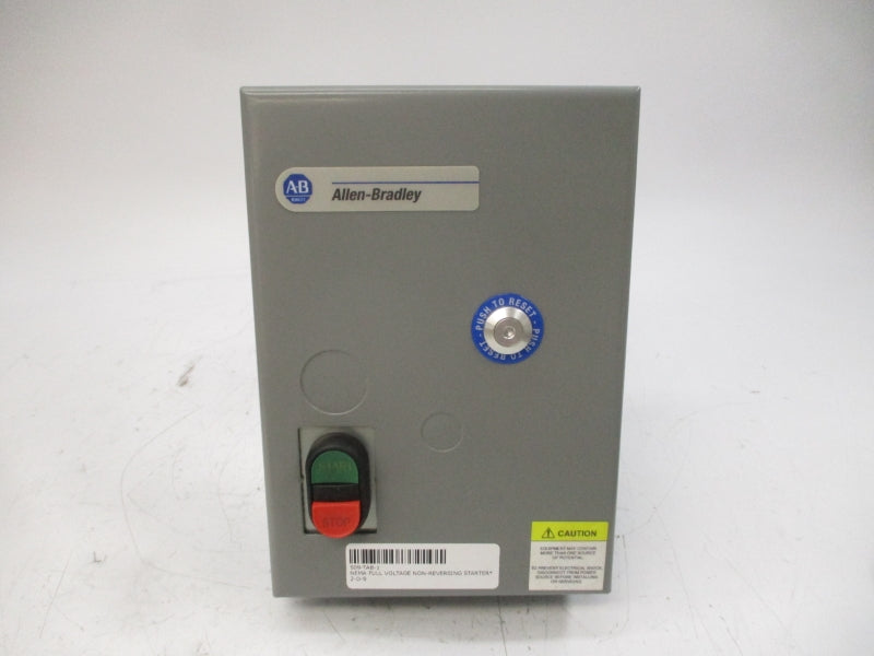 ALLEN BRADLEY 509-TAB-1 SER. N 460-480V (BR/WH) NSMP