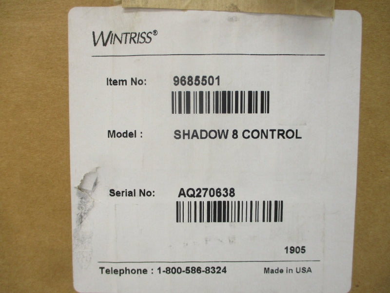 WINTRISS 9685501 100-240VAC 0.6/0.4A NSMP