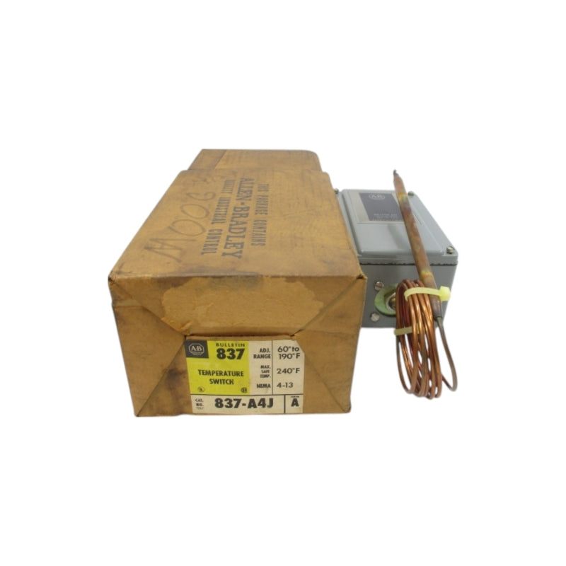 ALLEN BRADLEY 837-A4J SER. A 24-600VAC (BR/YL) NSMP