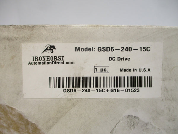 AUTOMATION DIRECT GSD6-240-15C+G16-01523 115/230VAC 15A NSMP