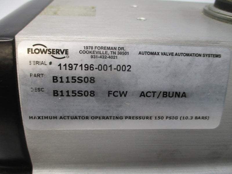 FLOWSERVE B115S08 150PSI NSNP