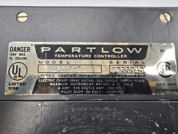 PARTLOW LFB7-7 125/250V 2/4A NSNP