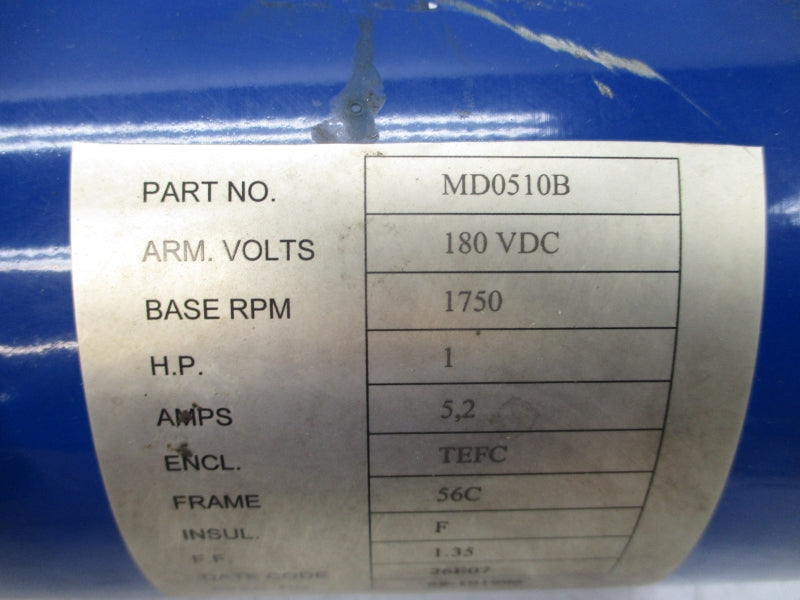 MOTOR MD0510B 180VDC 5.2A NSNP