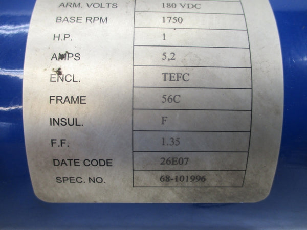 MOTOR MD0510B 180VDC 5.2A NSNP