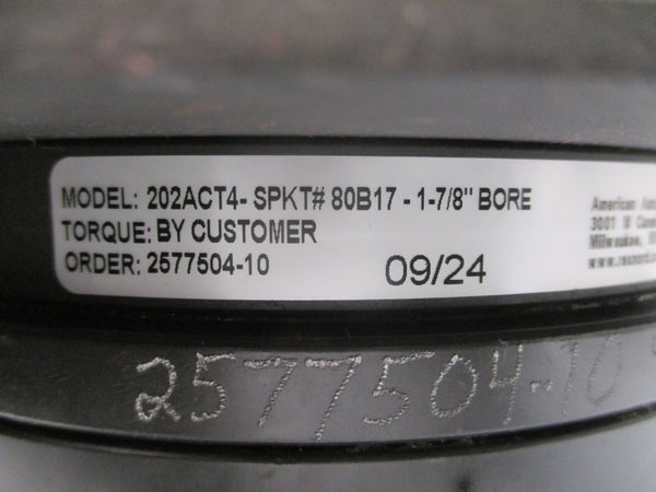 AMERICAN AUTOGARD 202ACT4-SPKT#80B17-1-7/8" NSNP