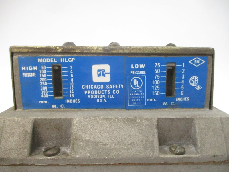 CHICAGO SAFETY HLGP NSNP