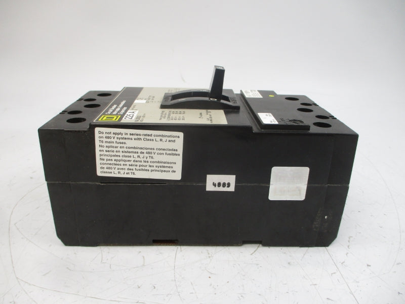 SQUARE D KAL36225 SER. 2 600V 225A (BL/Y) NSMP