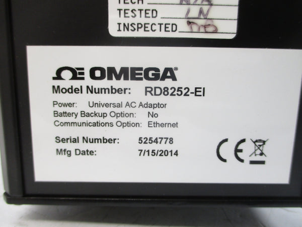 OMEGA RD8252-EI 9VDC NSMP