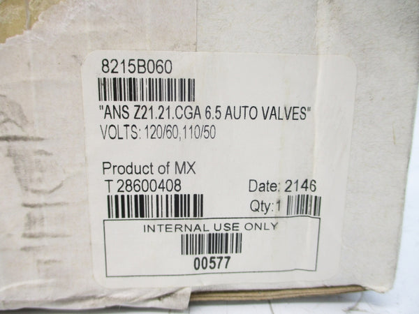 ASCO 8215B060 110/120V 25PSI 1-1/4" NSMP