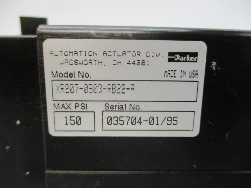 PARKER XR207-0903-RB22-A 150PSI NSNP