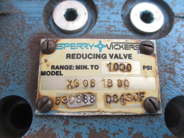 VICKERS XG061B30 590388 1000PSI UNMP