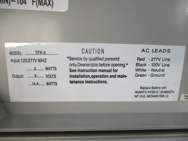 LIGHT FIXTURE TFX-2 120/277VAC NSNP