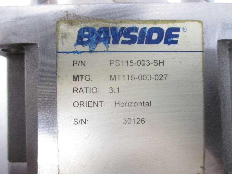 BAYSIDE PS115-003-SH MT115-003-027 UNMP