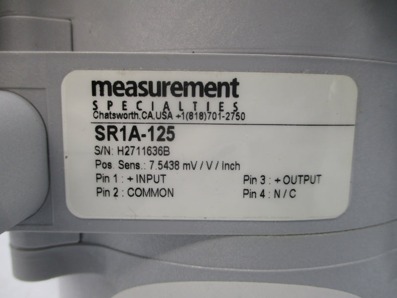MEASUREMENT SPECIALTIES SR1A-125 NSNP