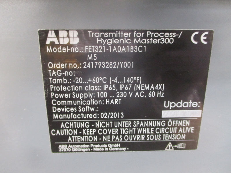 ABB FET321-1A0A1B3C1 100-230VAC NSNP