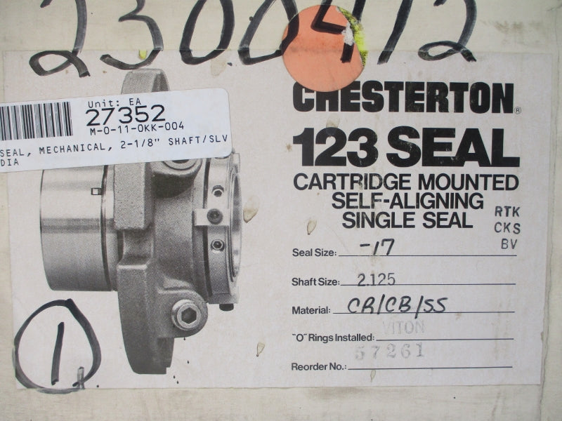 CHESTERTON CR/CB/SS 123 2.125" NSMP