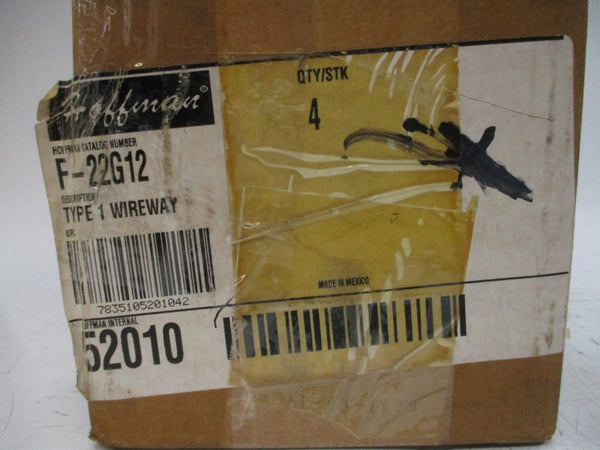 HOFFMAN F-22G12 (PKG OF 4) NSMP