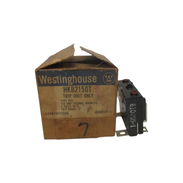 WESTINGHOUSE HKB2150T 4974D52G08 150A NSMP