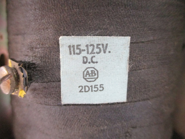 ALLEN BRADLEY 202-COG91 SER. A 115-125VDC 45A NSNP