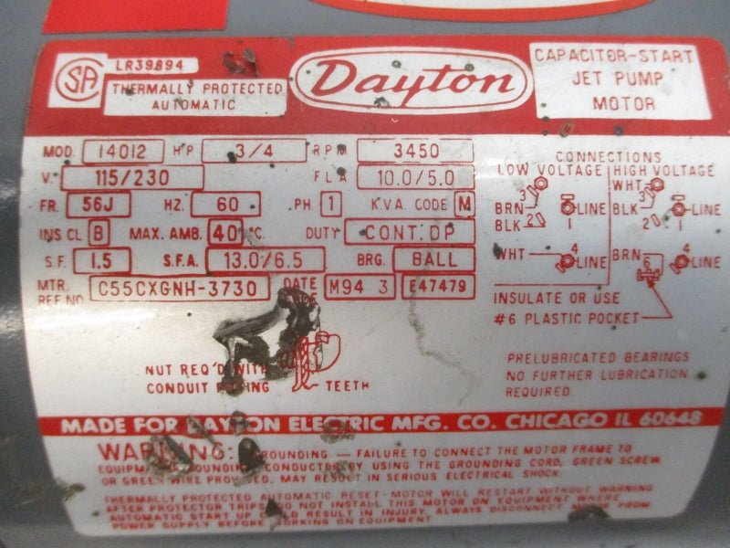 TEEL 1P701B 14012 115/230V 10.0/5.0A UNMP