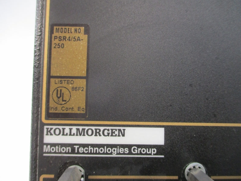 KOLLMORGEN PSR4/5A-250 230VAC 50A NSNP