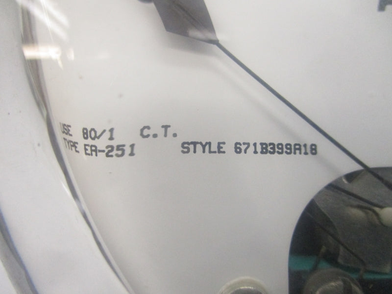 WESCHLER EA-251 671B399A18 0-400ACA NSNP