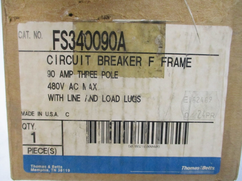 THOMAS & BETTS FS340090A 480VAC 90A NSMP