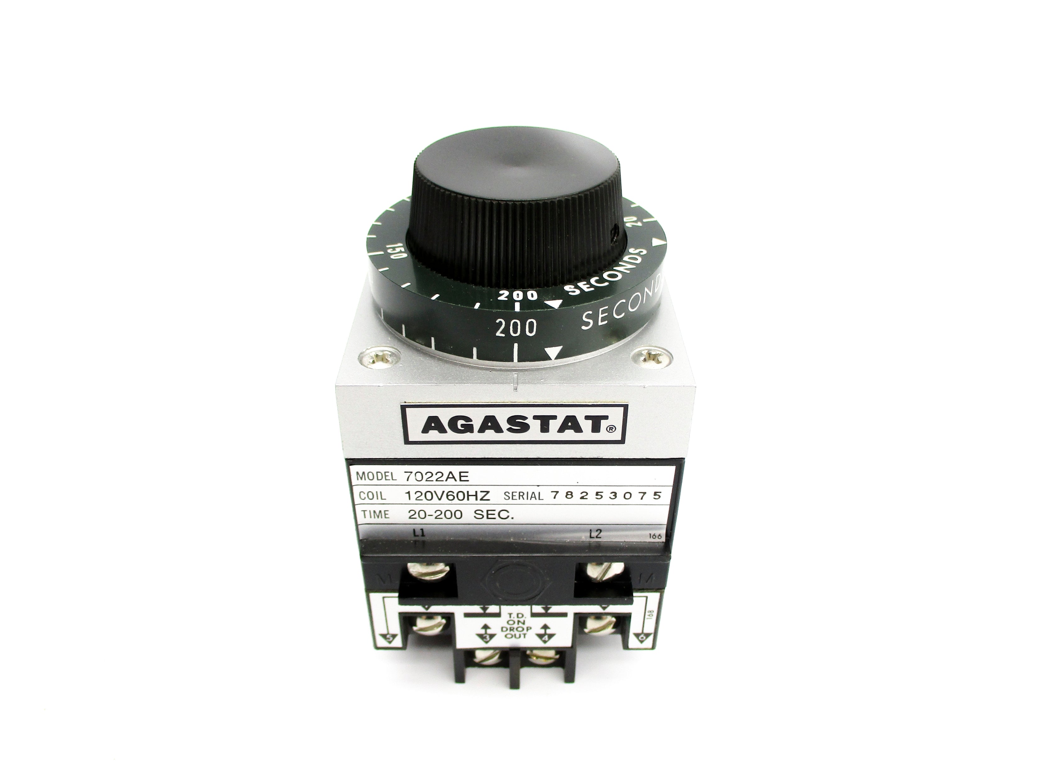 AGASTAT 7022AE 120V 20-200S NSNP