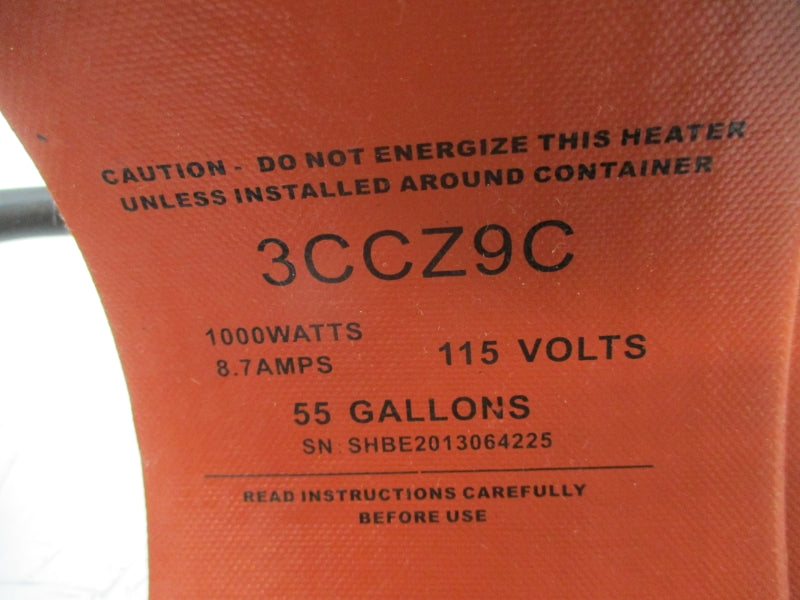 HEATING BAND 3CCZ9C 115V 8.7A NSMP
