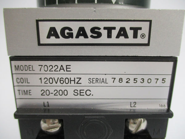 AGASTAT 7022AE 120V 20-200S NSNP