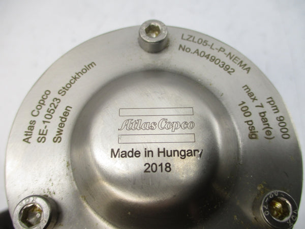 ATLAS COPCO LZL05-L-P-NEMA 100PSI NSNP