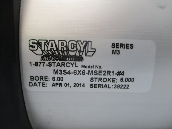 STARCYL M3S4-6X6-MSE2R1-#4 SER. M3 NSNP