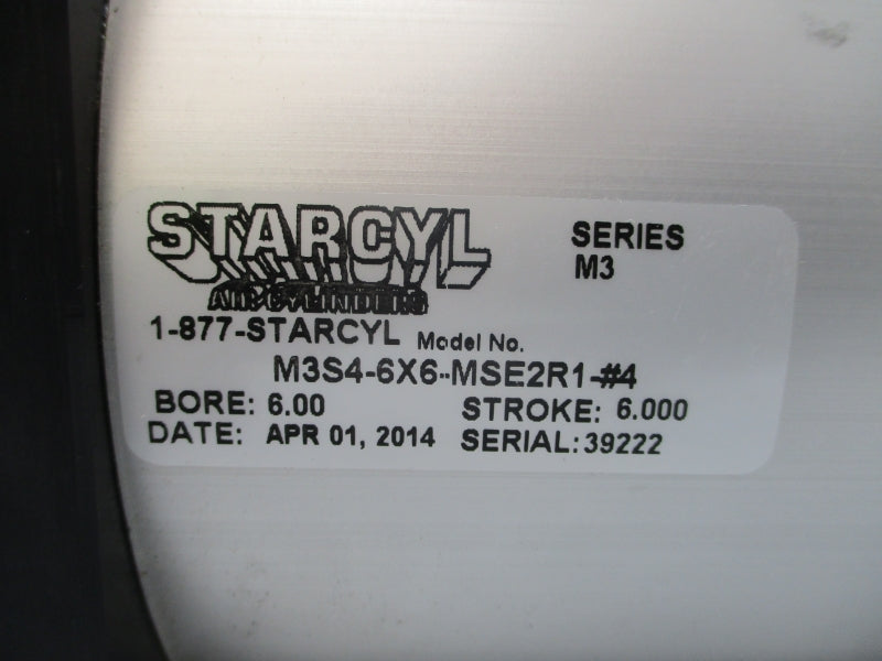 STARCYL M3S4-6X6-MSE2R1-#4 SER. M3 NSNP