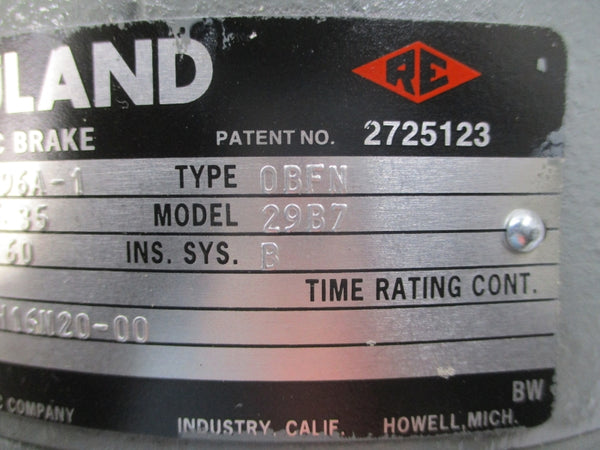 REULAND OBFN-H16N20-00 0BFN 29B7 460V .40A (AS PICTURED) NSNP