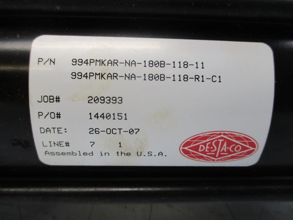 DESTACO 994PMKA-R-NA-180B-118-11 994PMKA-R-NA-180B-118-R1-C1 NSMP