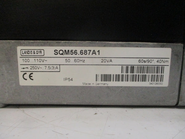 LANDIS & GYR SQM56.687A1 100-110V 7.5/3A NSNP
