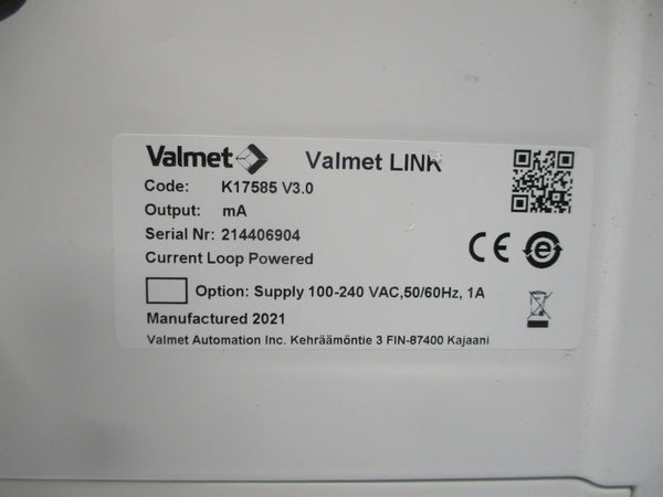 VALMET K17585V3.0 100-240VAC 1A NSMP