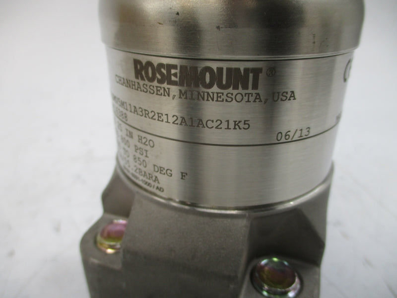 ROSEMOUNT 3051SMV5M11A3R2E12A1AC21K5 800PSI NSMP