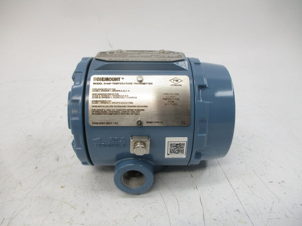 ROSEMOUNT 3144PD1A1E5Q4G1M5 12.0-42.4VDC NSMP