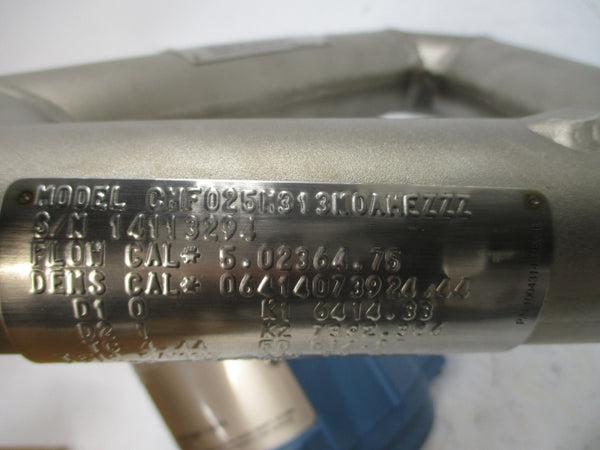 MICRO MOTION CMF025M313N0AMEZZZ 85-260VAC 850PSI NSMP