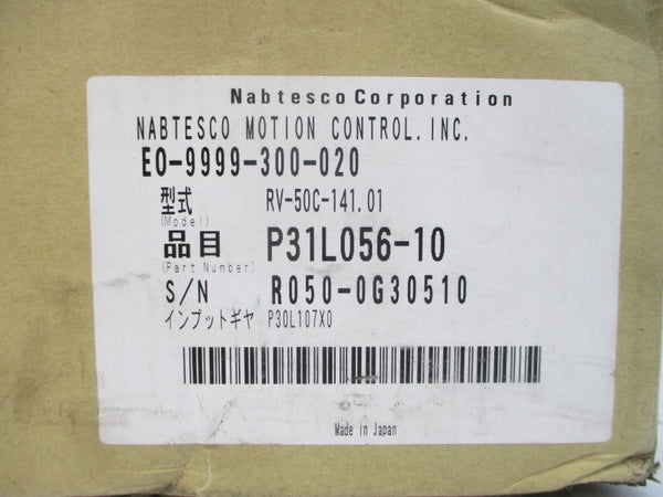 NABTESCO E09-9999-300-020 RV-50C-141.01 P31L056-10 NSMP