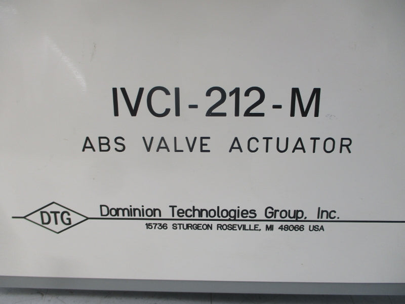DOMINION TECHNOLOGIES IVCI-212-M V525001 100-240VAC 20A NSNP