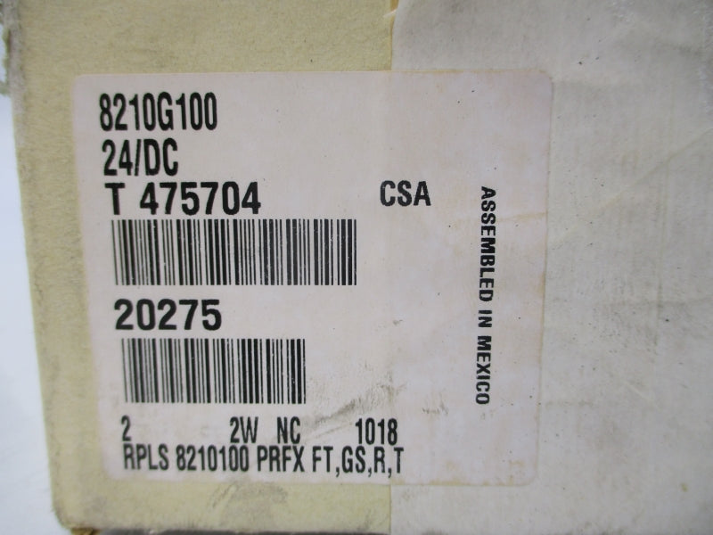ASCO 8210G100 24VDC 5-50PSI 2" NSMP