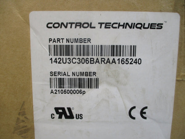 CONTROL TECHNIQUES 142U3C306BARAA165240 380/480VAC 0.73A NSMP
