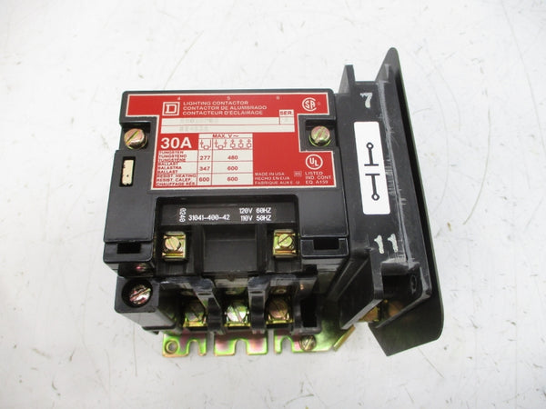 SQUARE D 8903SMO3V02 SER. A 110/120V 30A NSMP